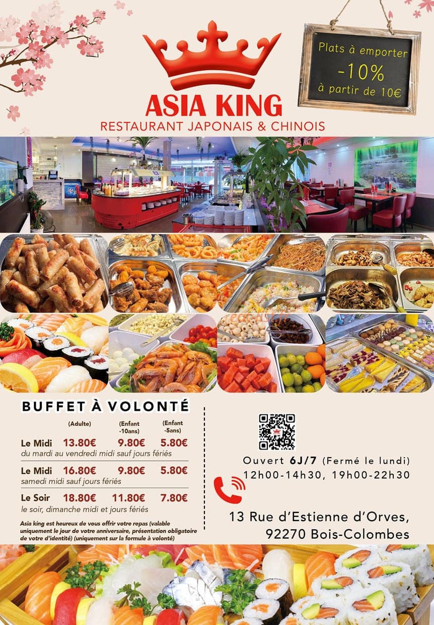 Asia King — carte page 1