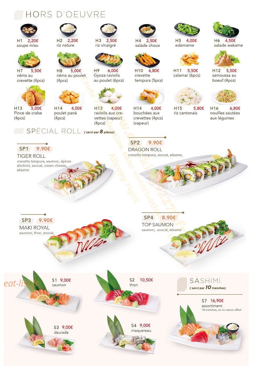 Asia King — carte page 6