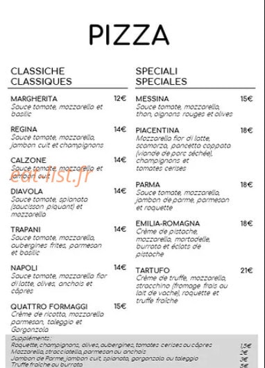 Baciami — carte page 2