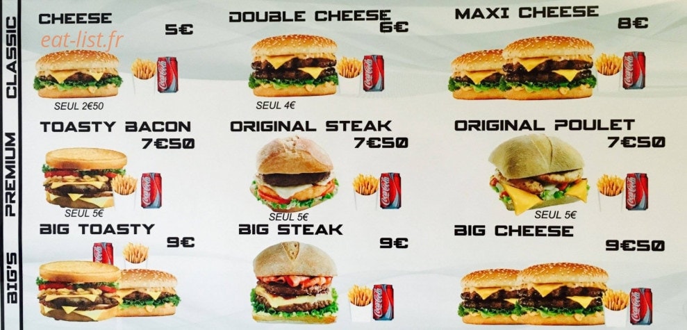 Doner King — carte page 3