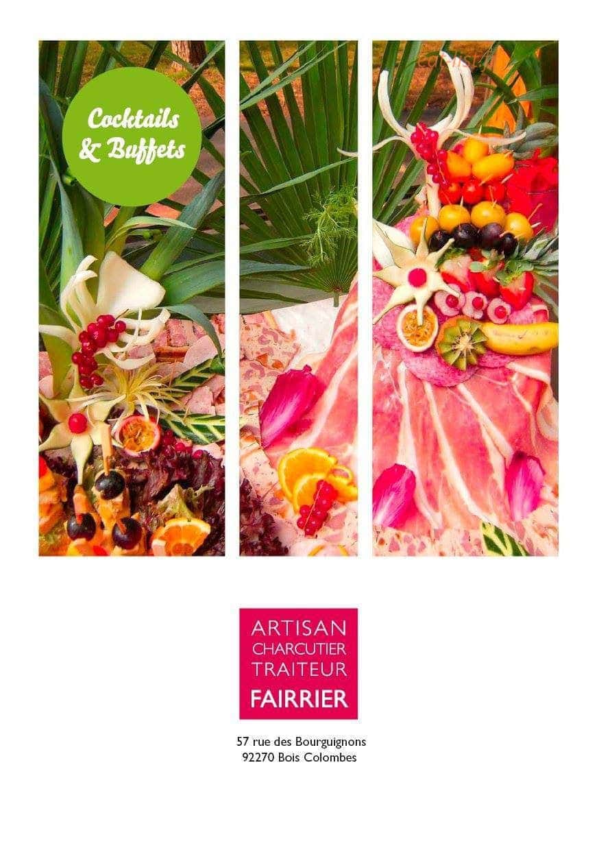 Fairrier Traiteur — carte page 13