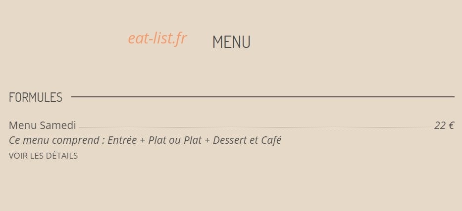 Le Cliché — carte page 1