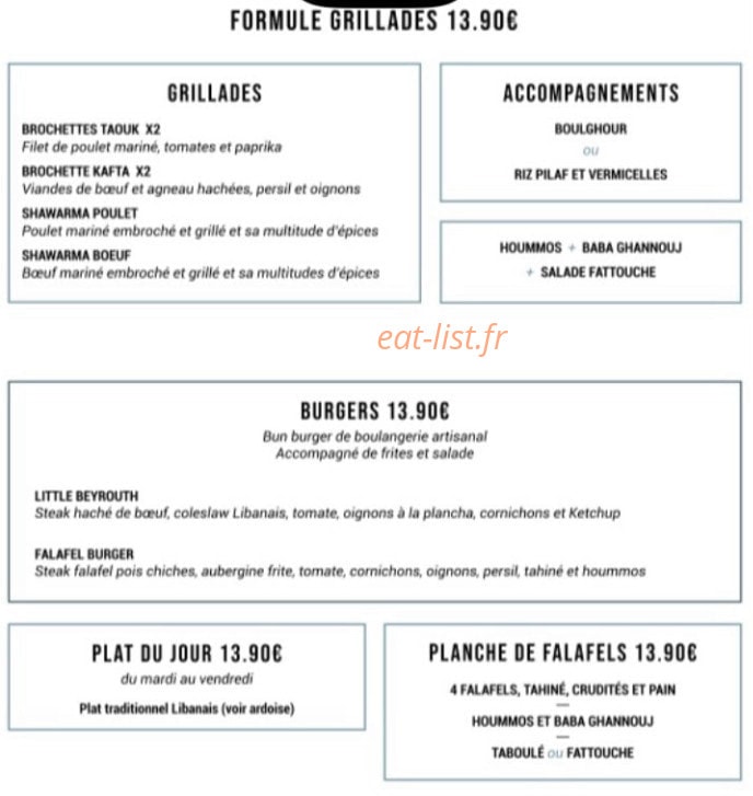 Little Beyrouth — carte page 1