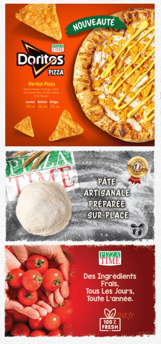 Pizza Time — carte page 5