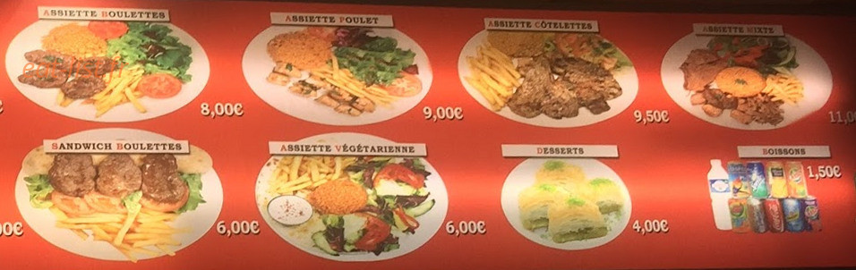 restaurant dolunay — carte page 2