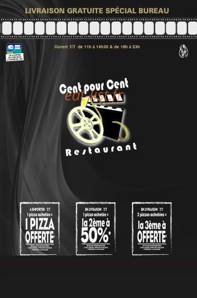 Cent Pour Cent — carte page 1