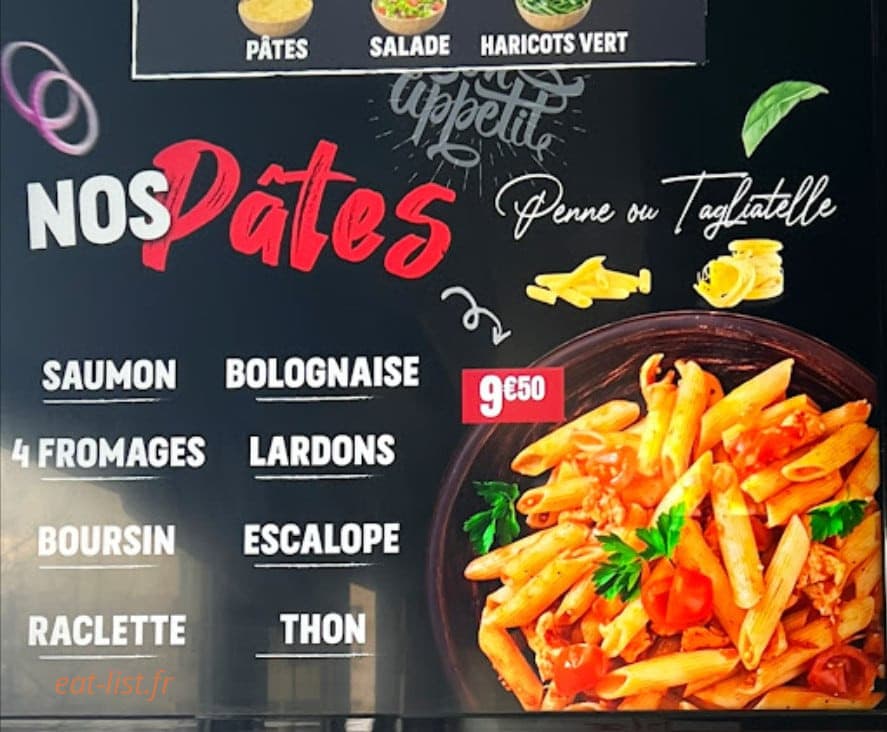 Chez Corleone — carte page 1