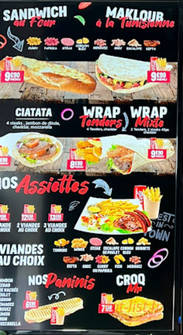 Chez Corleone — carte page 2