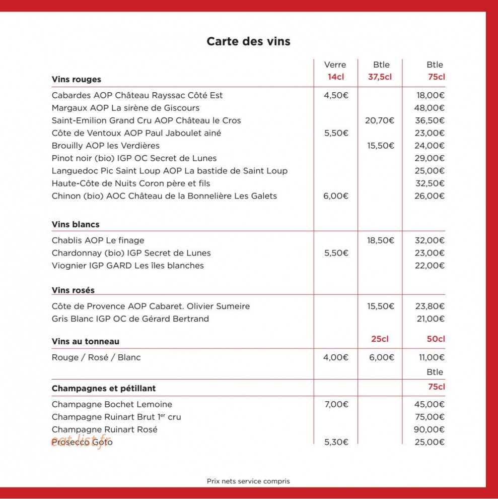 Les 3 Marches — carte page 7
