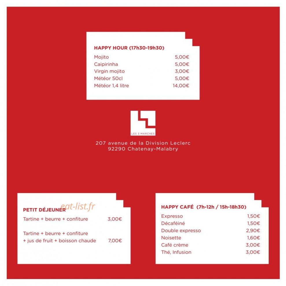 Les 3 Marches — carte page 8