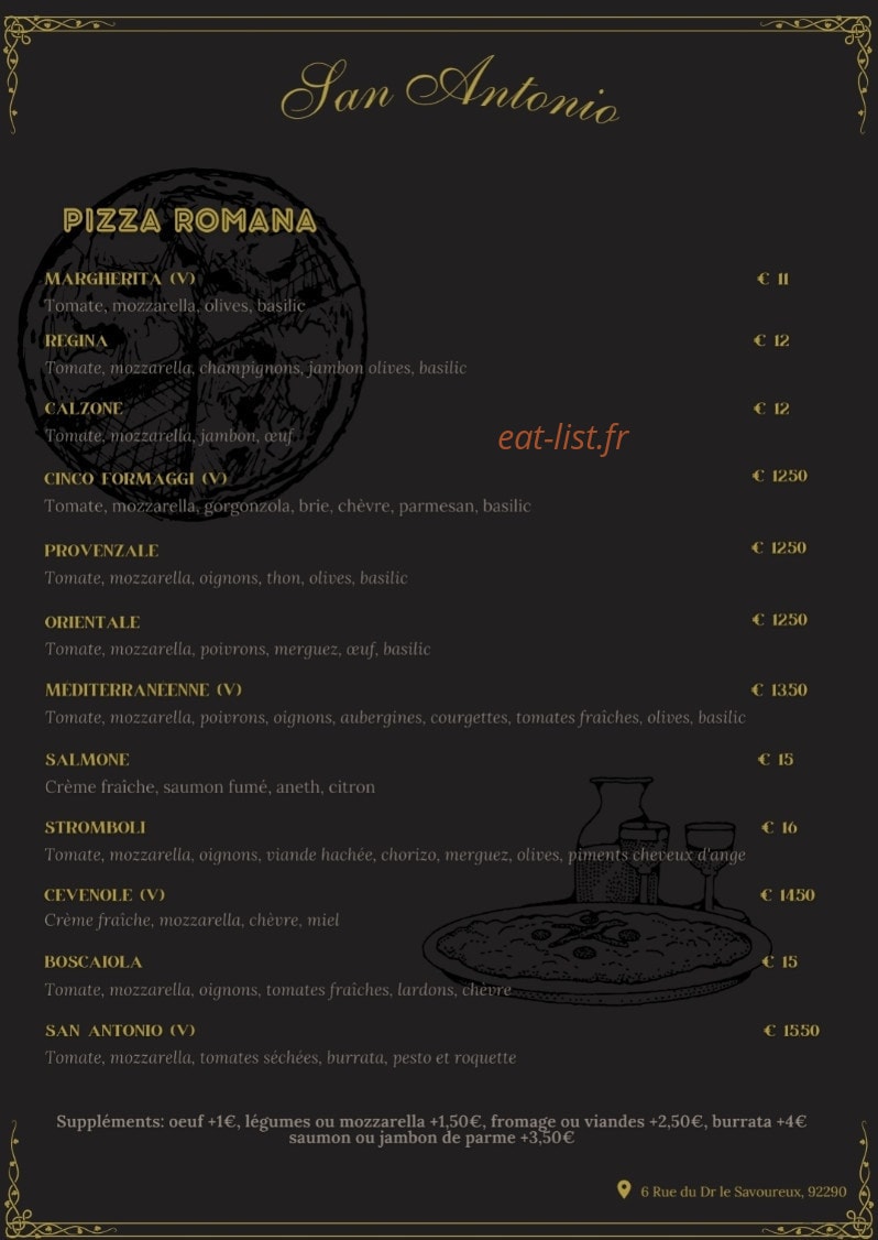 San Antonio — carte page 1