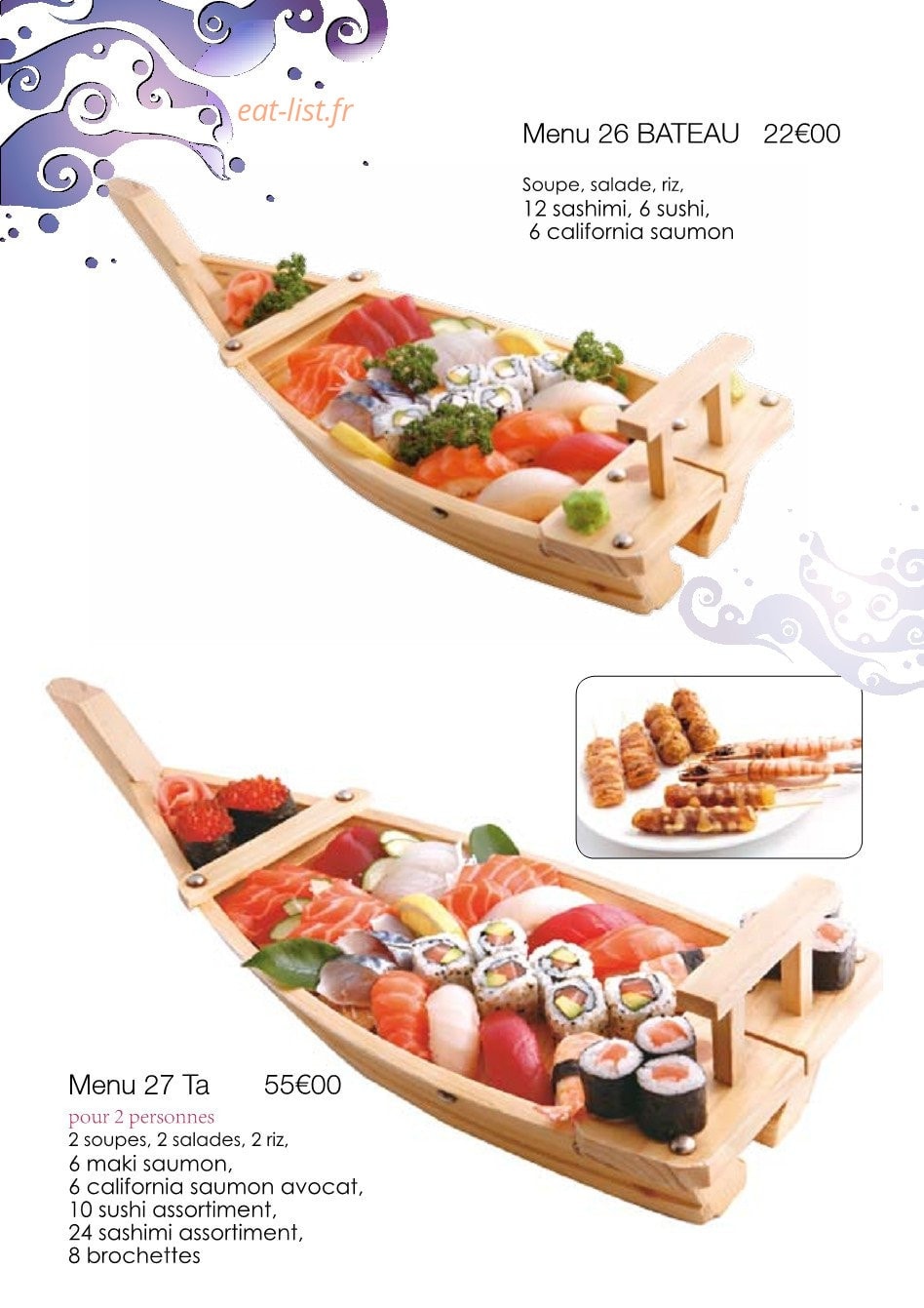 Ta Sushi — carte page 10