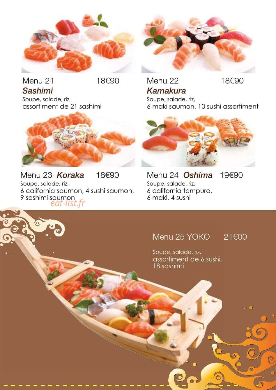 Ta Sushi — carte page 9
