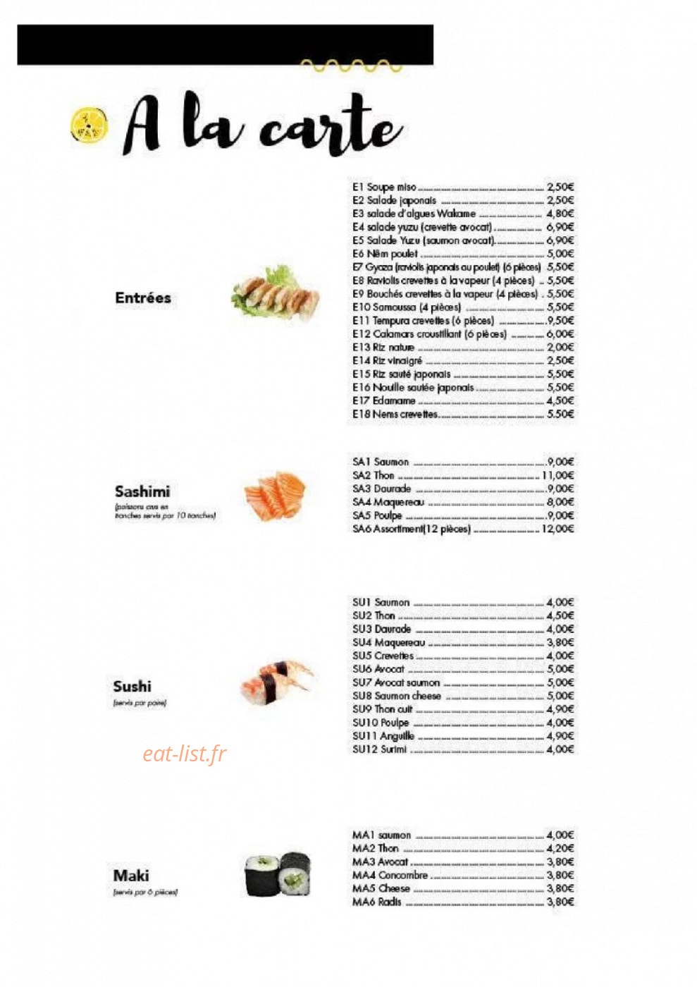 Yuzu — carte page 8