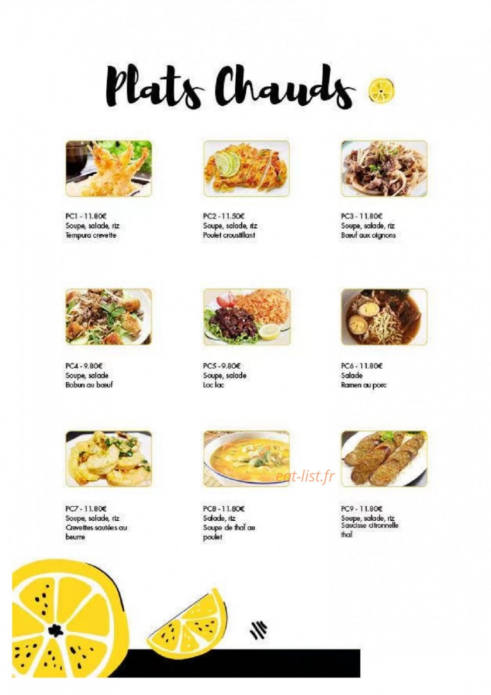 Yuzu — carte page 1