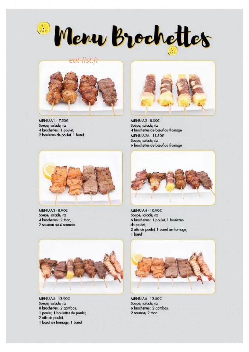 Yuzu — carte page 2
