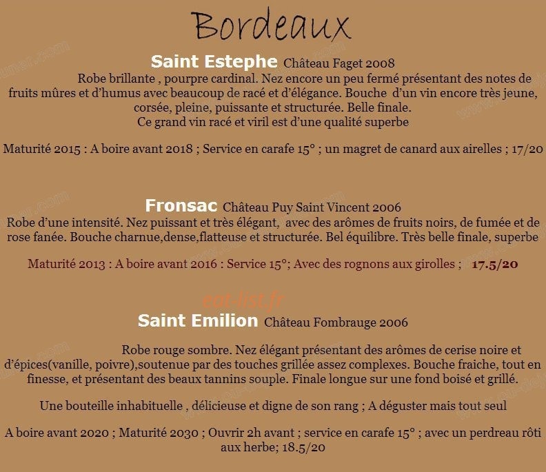 A la cave ... — carte page 4