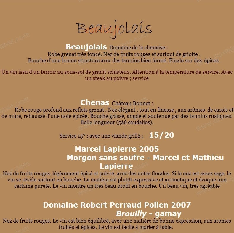 A la cave ... — carte page 3