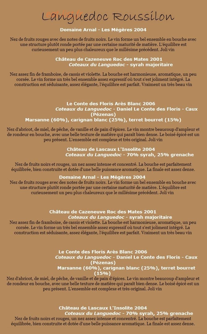 A la cave ... — carte page 9