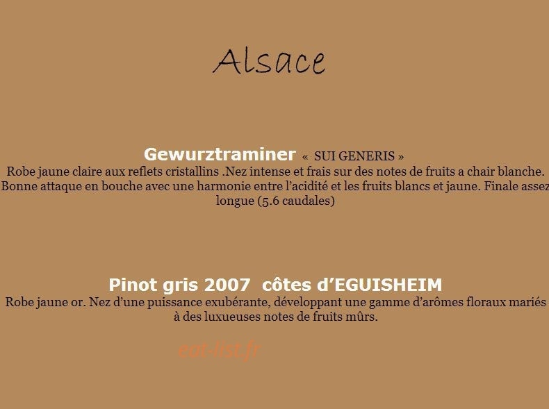A la cave ... — carte page 2