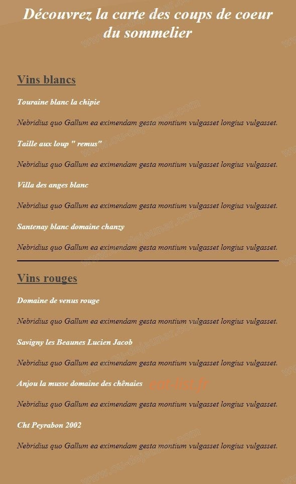 A la cave ... — carte page 15