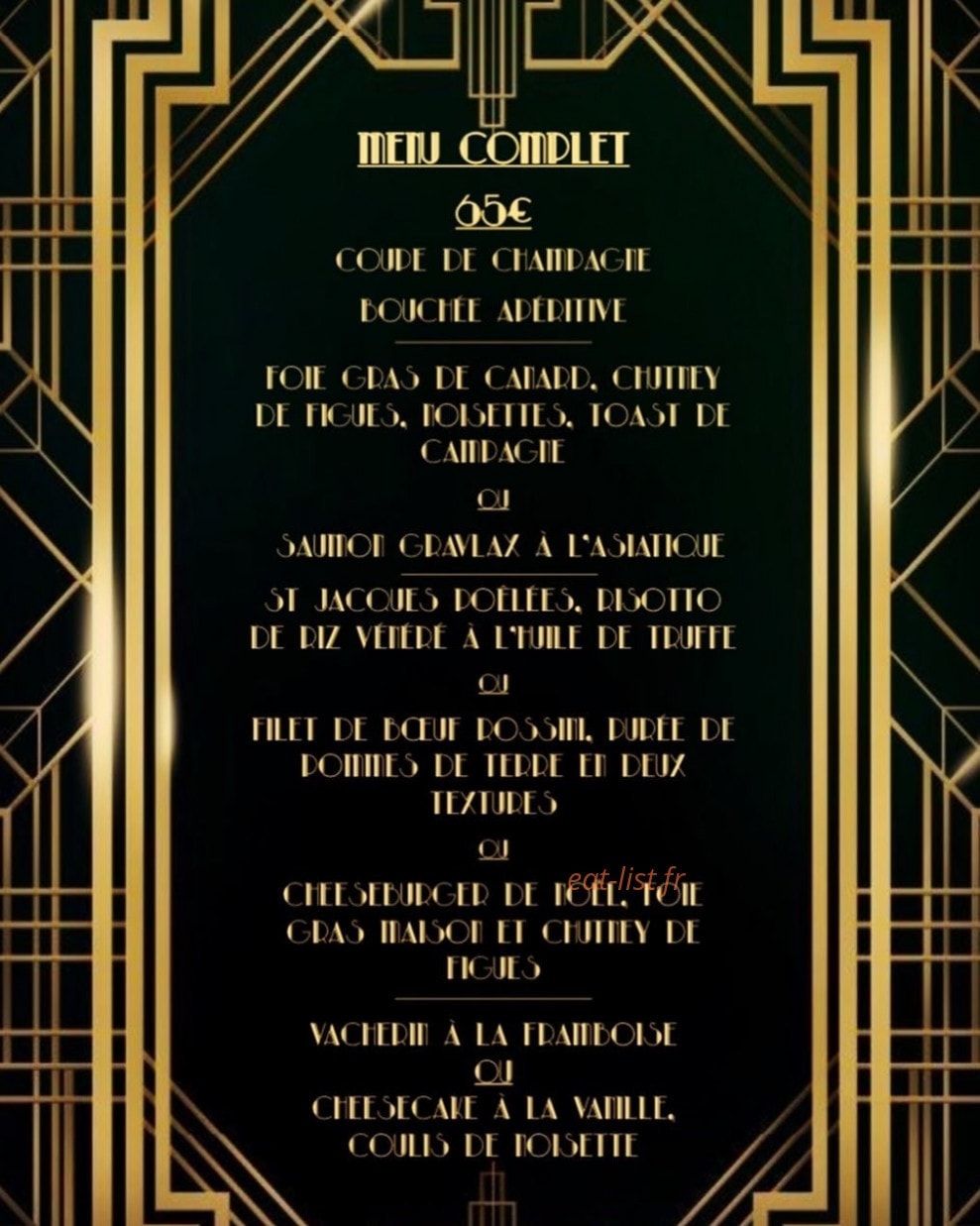 Absolu Café — carte page 1
