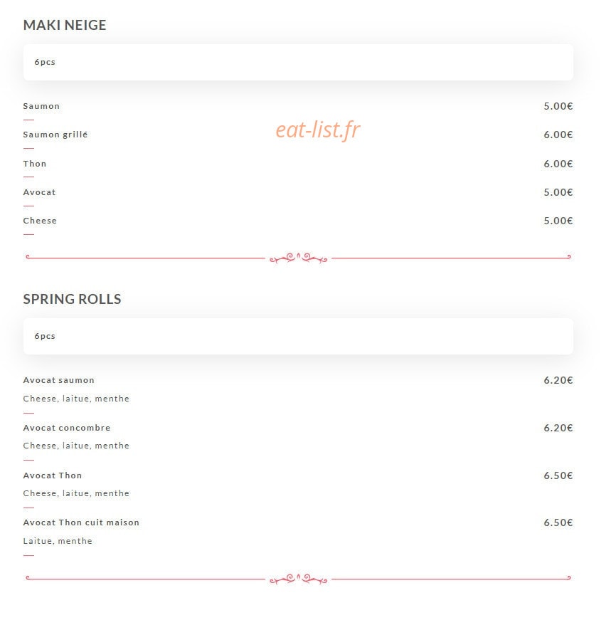 Akina — carte page 9