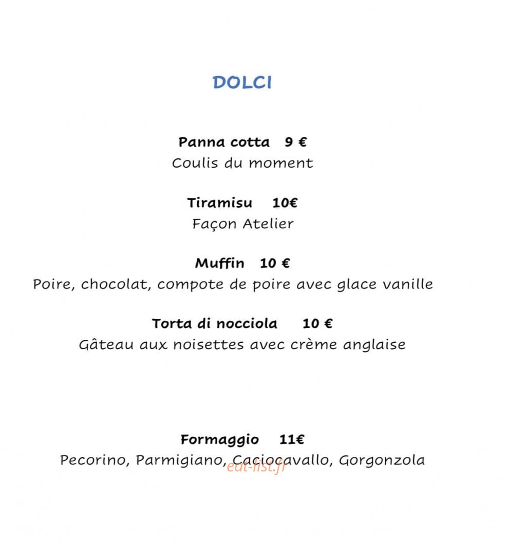 Atelier by Iamm’ia — carte page 4