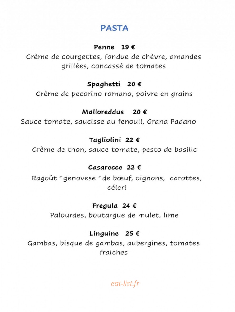 Atelier by Iamm’ia — carte page 2