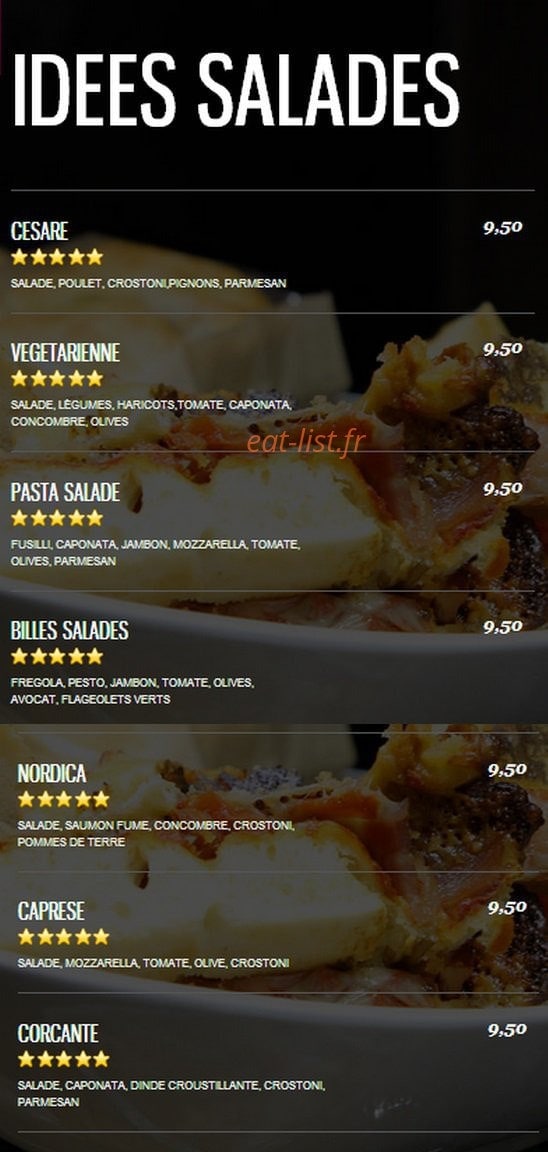 Baci Baci Caffe — carte page 4