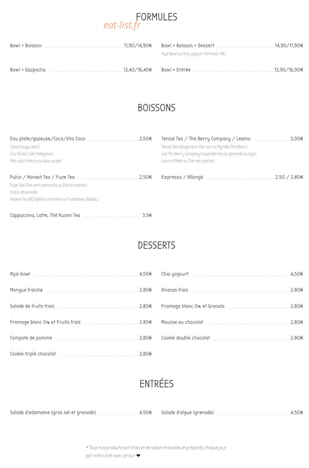 Bowly — carte page 2