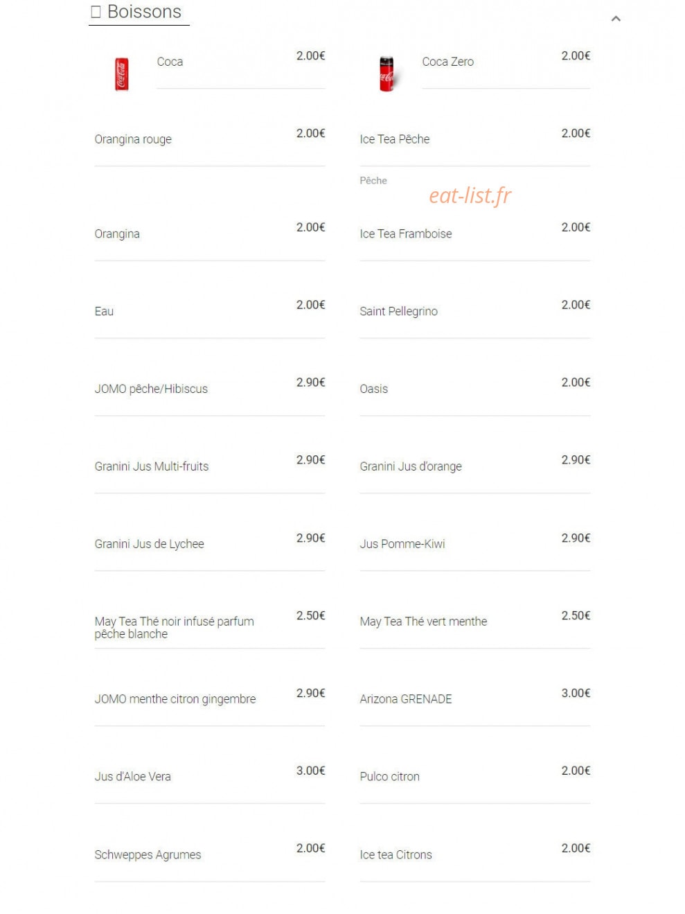 By Day — carte page 2
