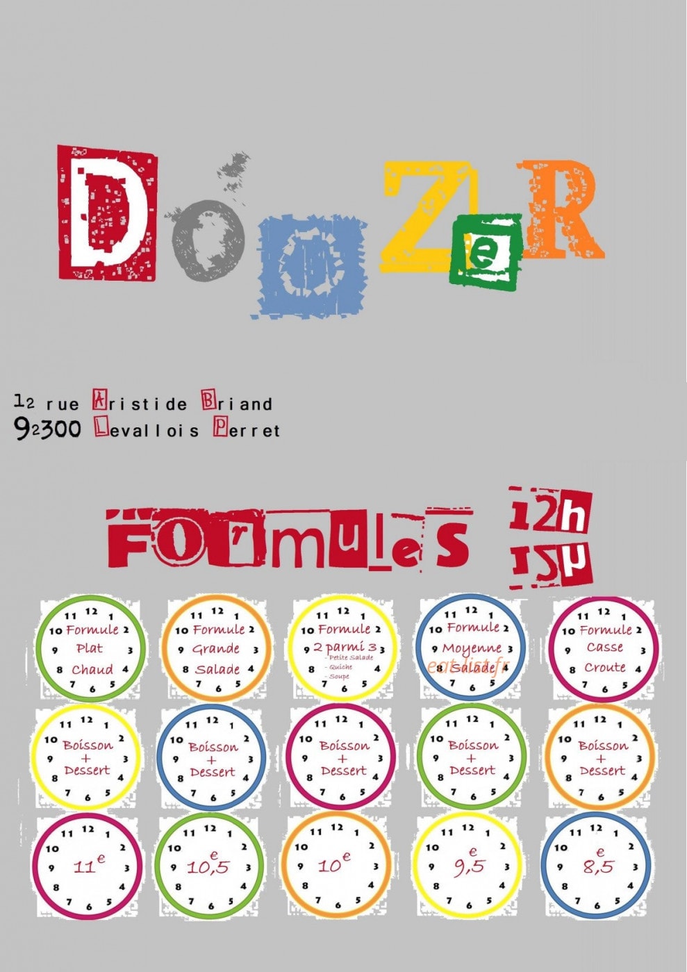 Doozer — carte page 1