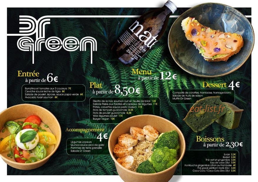 Dr Green — carte page 1