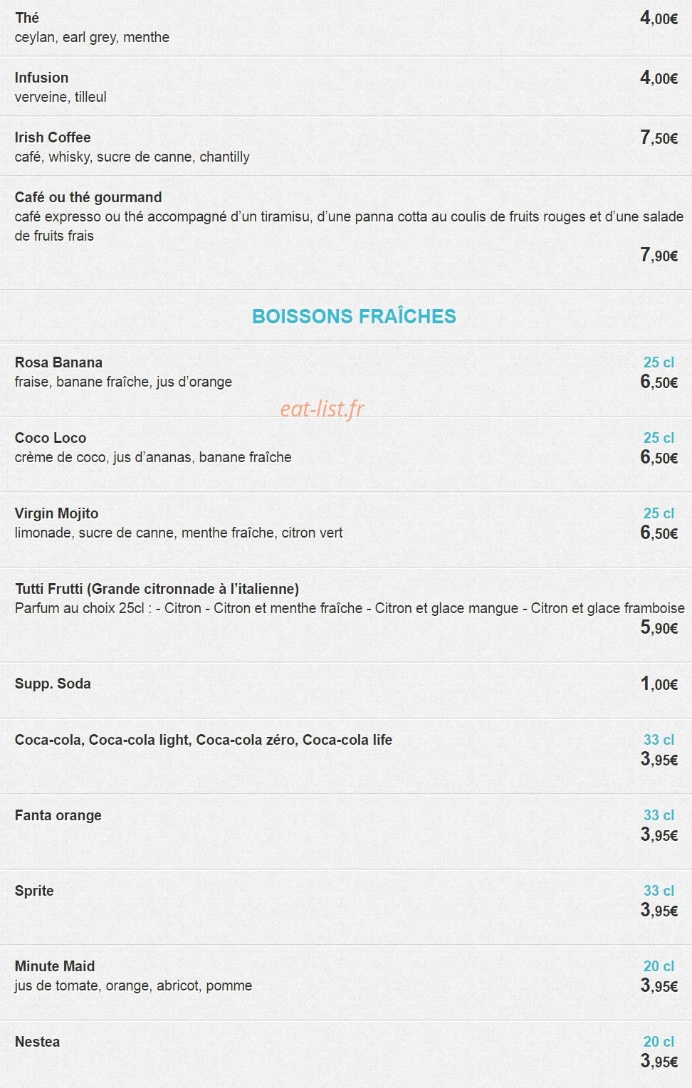 Fratellini caffè — carte page 8