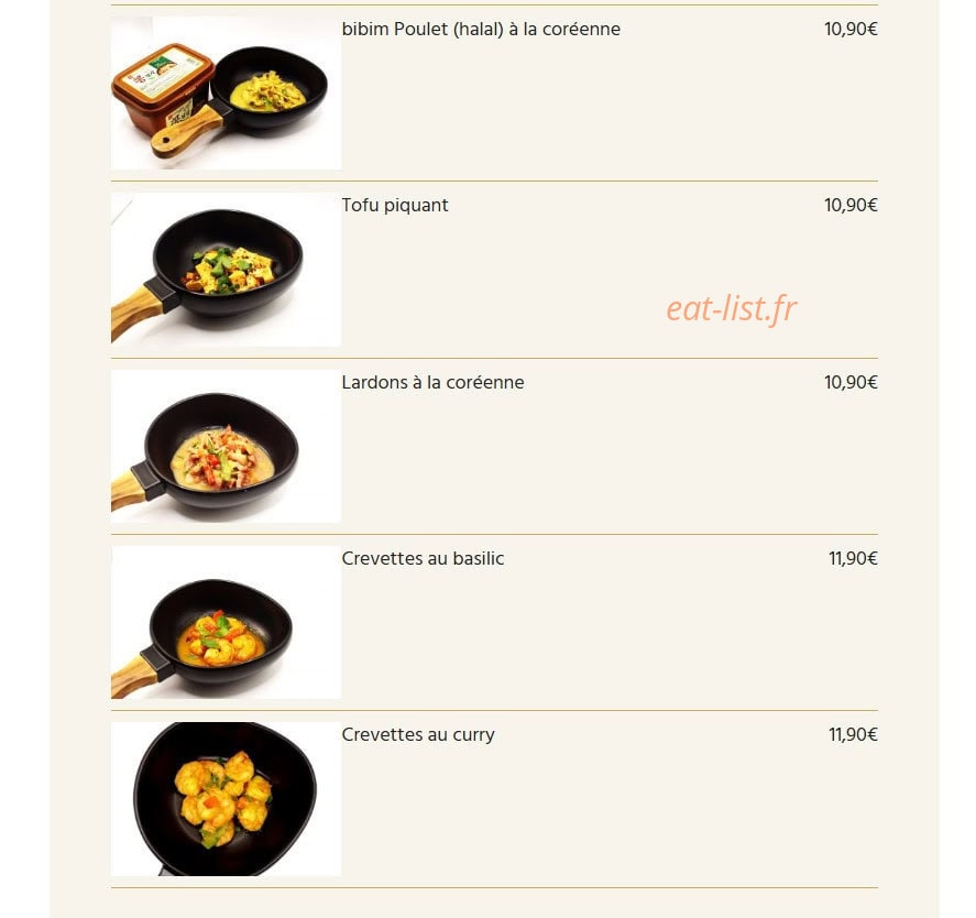 K-mee — carte page 3