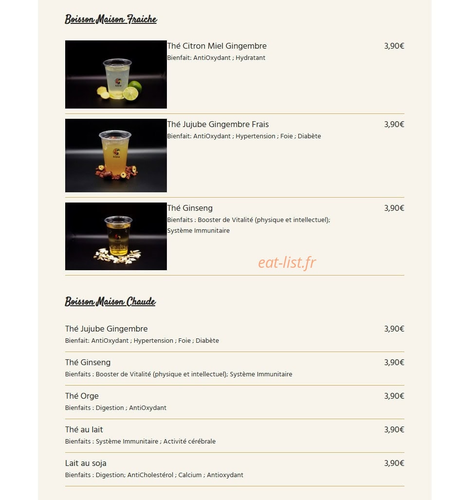 K-mee — carte page 5