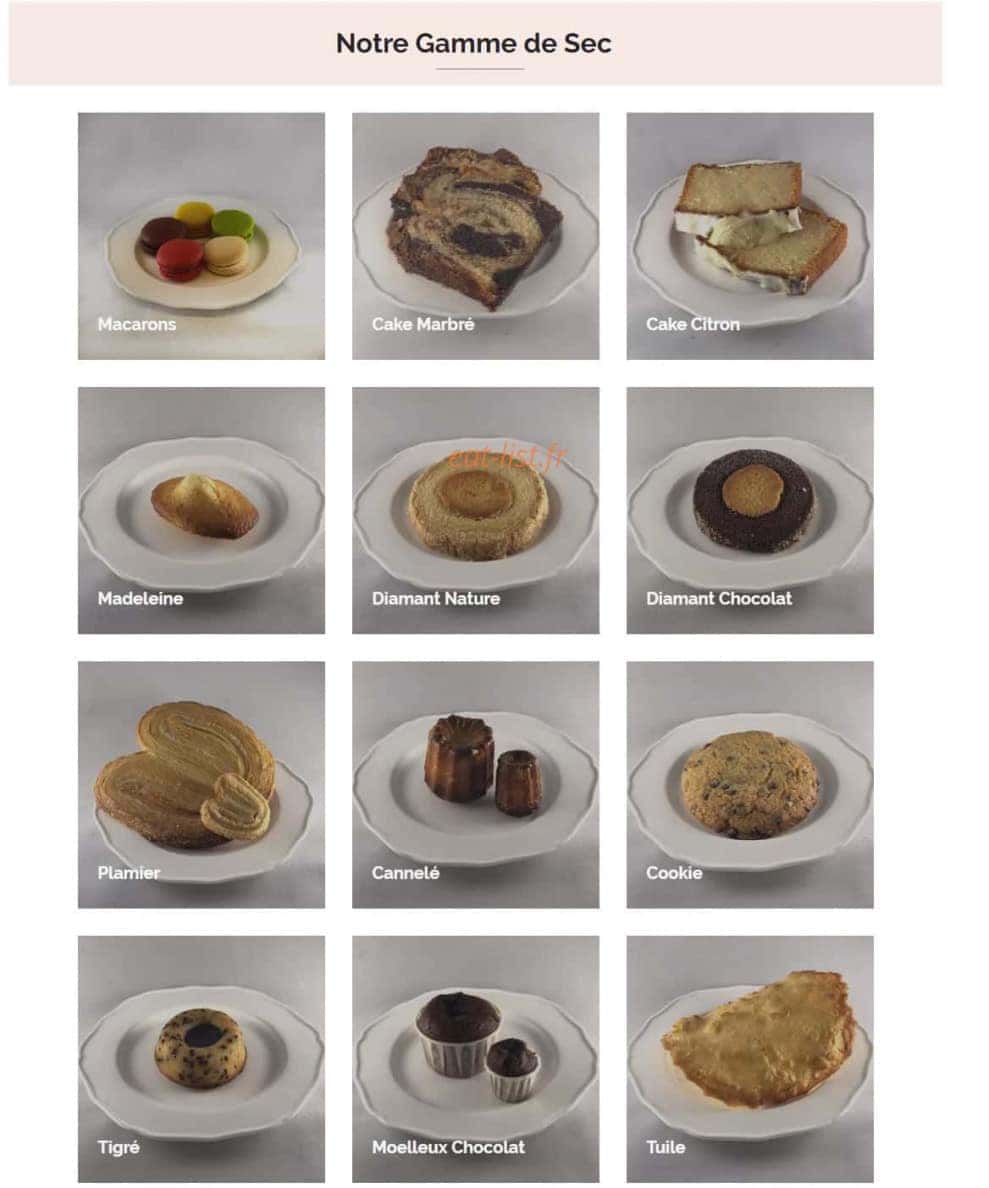 L'Atelier des Pains & co — carte page 7