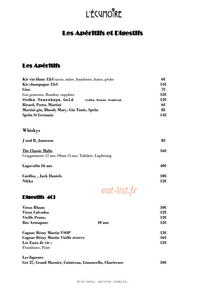 L'écumoire — carte page 8