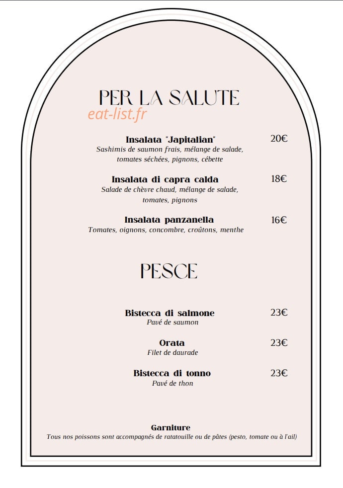 La Bona Cantina — carte page 5