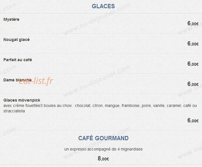 La Piazzetta — carte page 7