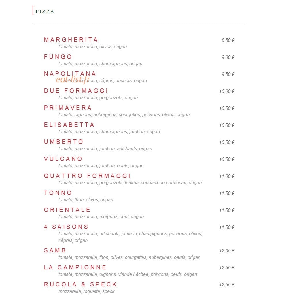 La Samb — carte page 1