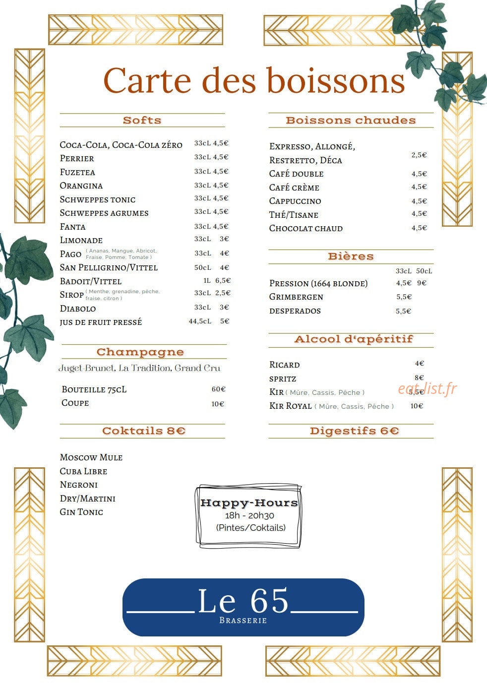 Le 65 — carte page 2