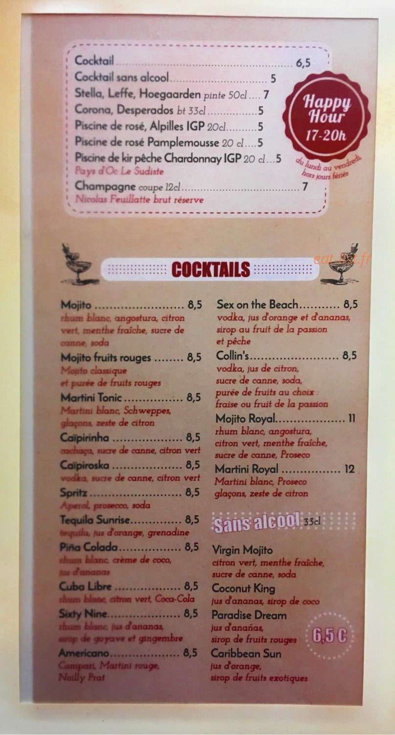 Le cosy — carte page 4