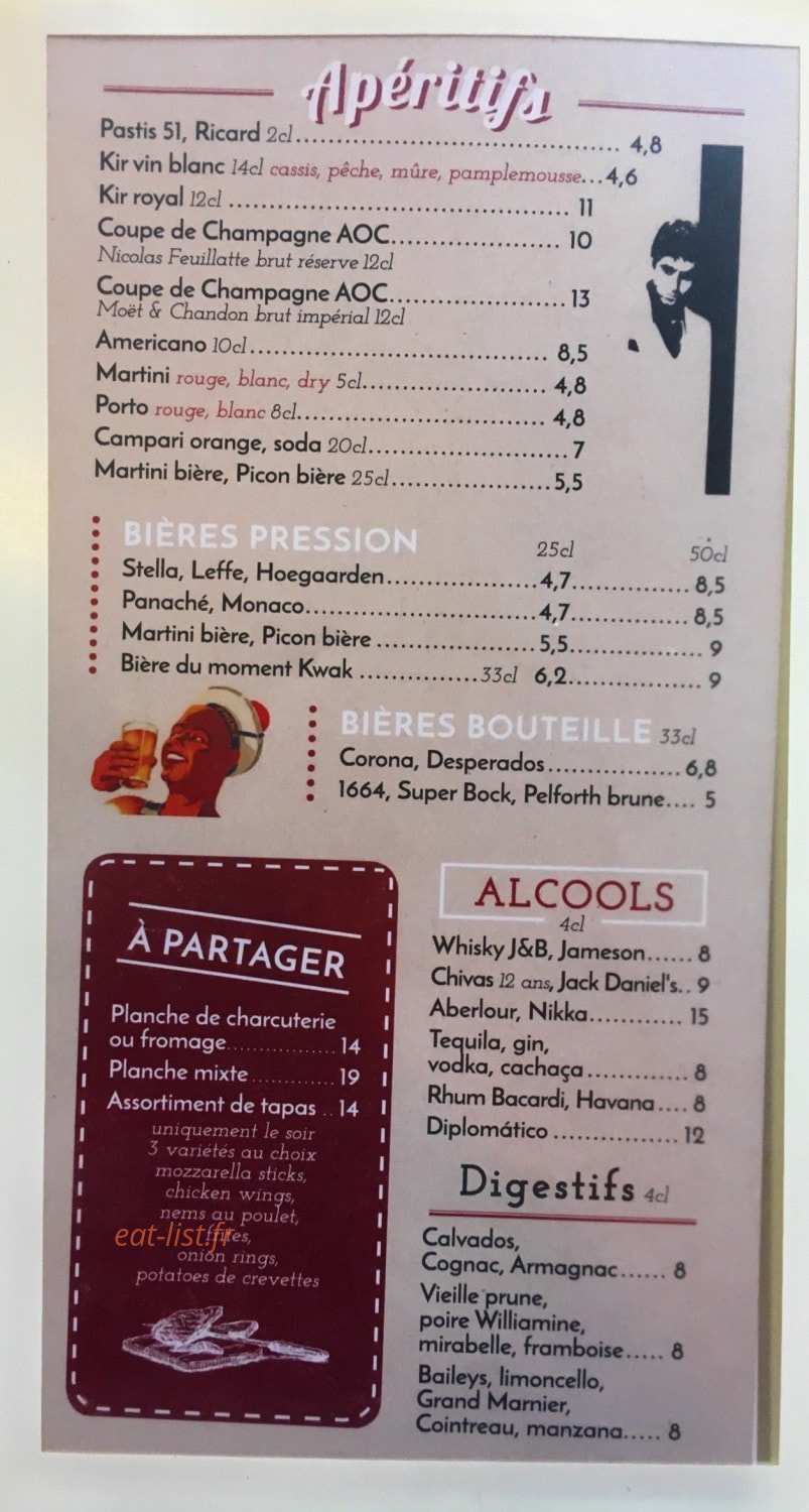 Le cosy — carte page 3