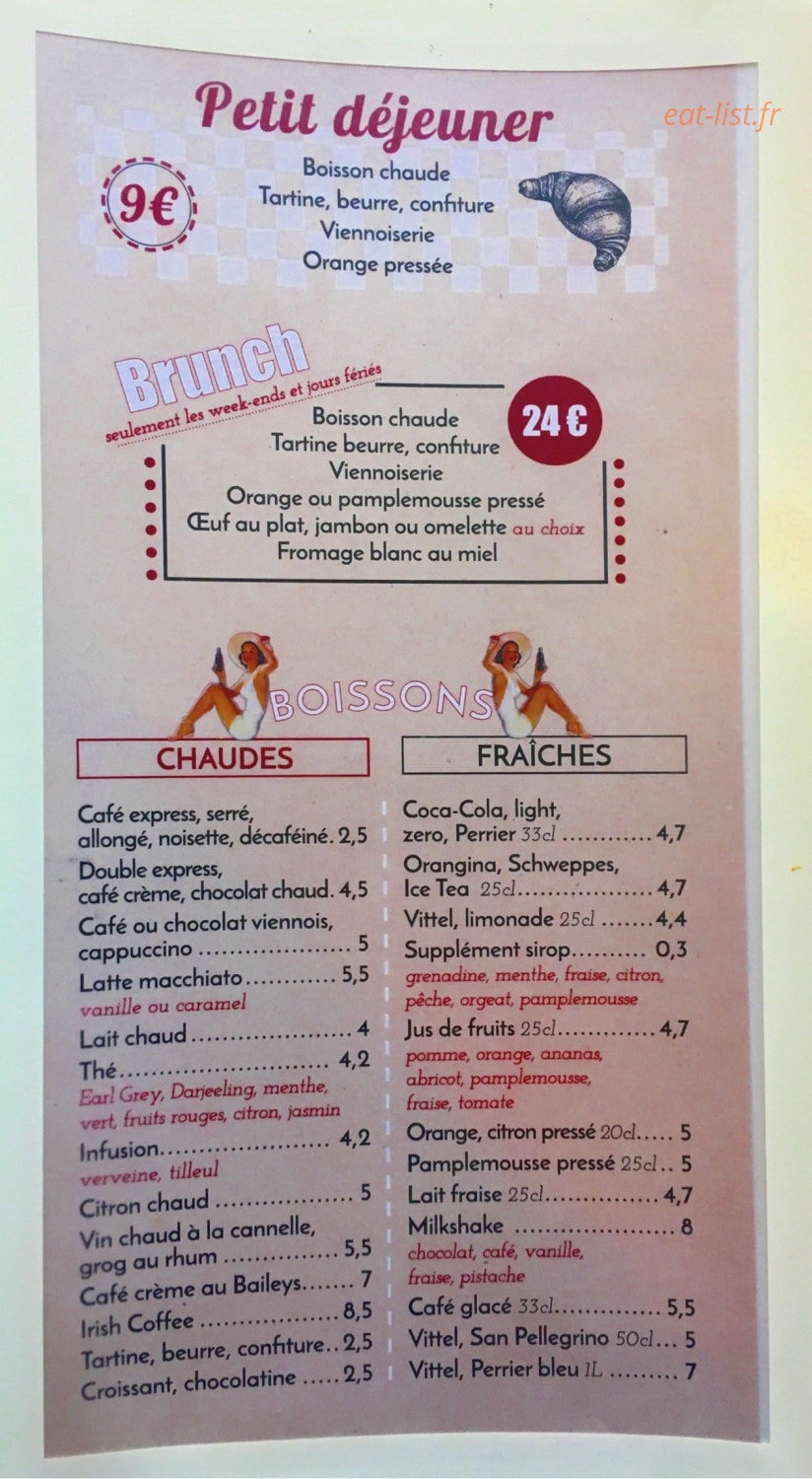 Le cosy — carte page 1