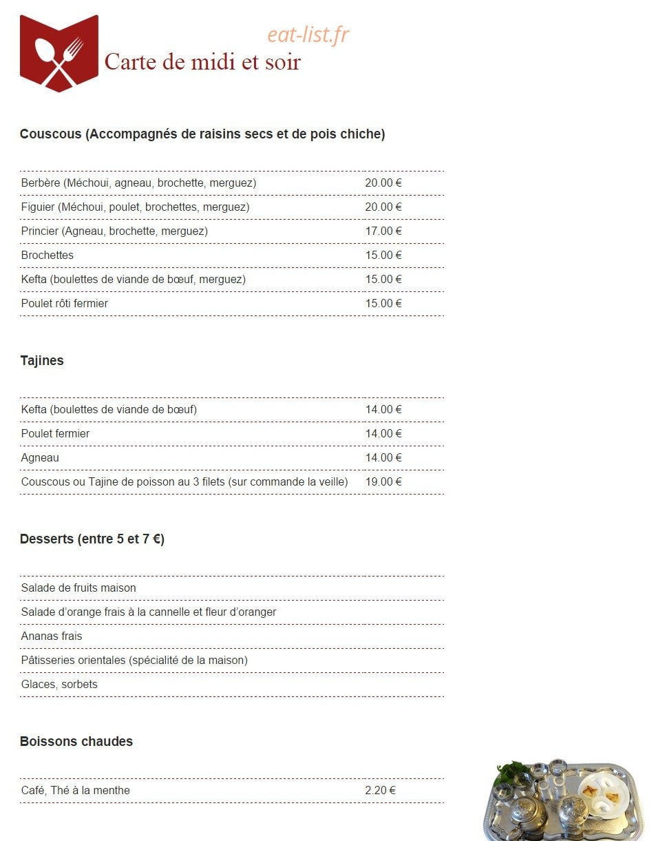 Le Figuier — carte page 2