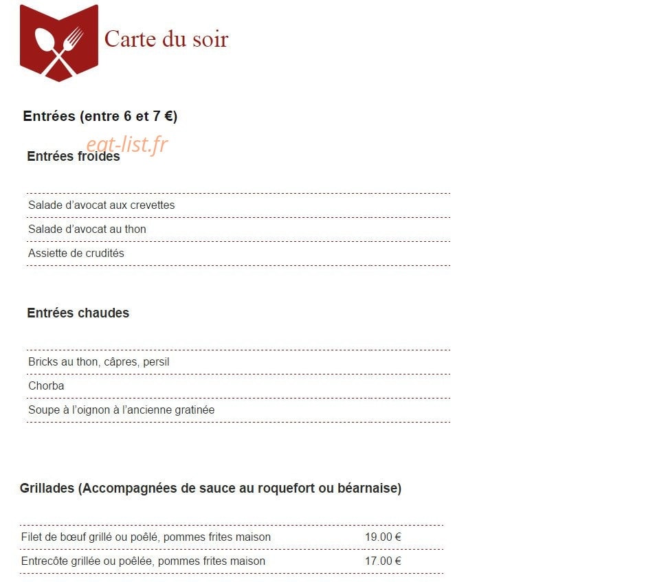 Le Figuier — carte page 1