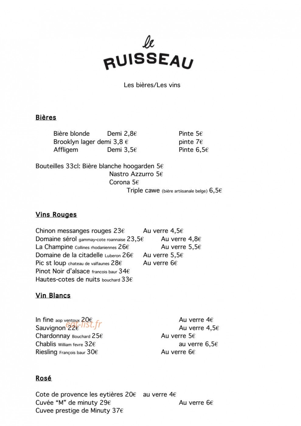 Le Ruisseau — carte page 3