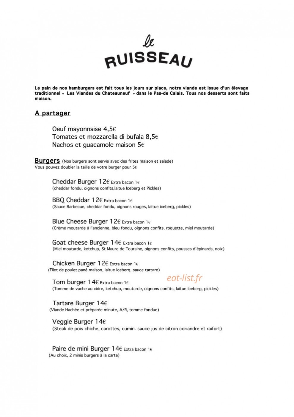 Le Ruisseau — carte page 1